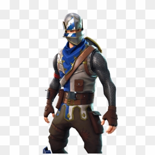 Blue Squire Outfit Featured Image - Blue Squire Fortnite Skin Png, Transparent Png