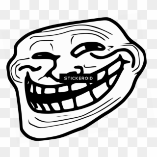 Troll Face Dabbing , Png Download - Ugly Troll Face, Transparent Png