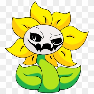 Flowey With A Gun - Pixel Art Undertale Flowey - 672x672 PNG Download -  PNGkit