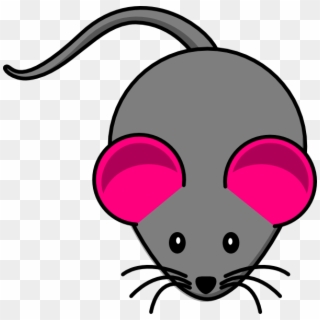 How To Set Use Pink Ear Gray Mouse Icon Png, Transparent Png