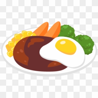 Sunny Side Up Salisbury Steak Free Png And Vector - Vector Steak Png, Transparent Png