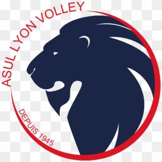Logo Asul Couleur Sans Fond - Asul Lyon Volley, HD Png Download