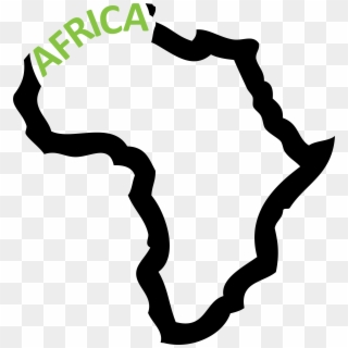 African Map Outline Png, Transparent Png