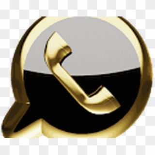 Logo Whatsapp Dourado - Whatsapp Gold, HD Png Download