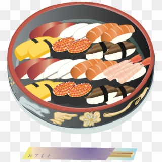 This Free Icons Png Design Of Sushi Arrangement, Transparent Png