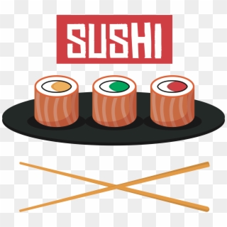 Sushi Png Clipart Image - Sushi Vector, Transparent Png