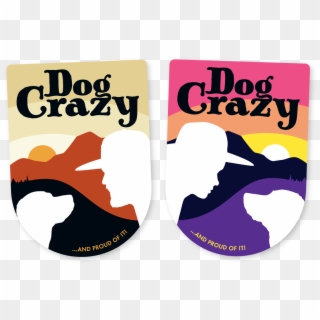 Mans Best Friend Dog Crazy Stickers By Mike Hosier, HD Png Download
