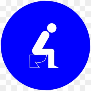 On Toilet Png, Transparent Png