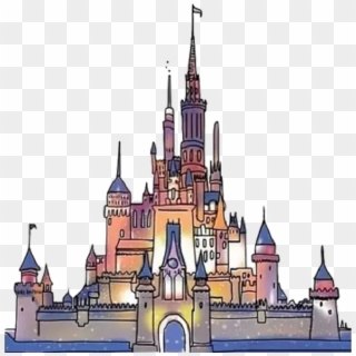 Disney Castle Png Transparent Background, Png Download