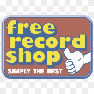 Free Record Shop Logo Png Transparent - Free Record Shop, Png Download