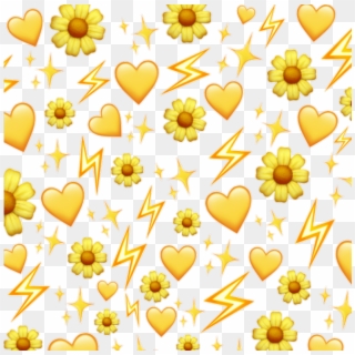 Iphone Sticker Emoji Emoji Heart Background - Picsart Photo Studio, HD Png Download