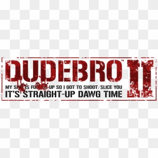 Dudebro Logo Dudebro Logo - Graphic Design, HD Png Download