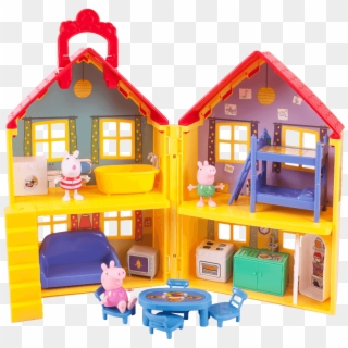 Deluxe House Playset - Peppa House, HD Png Download
