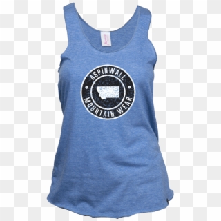 Aspinwall Mt Icon Athletic Blue Womens Tank - Active Tank, HD Png Download