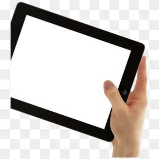 Download Tab Tablet In Hand Tech Pngriver Com Ipadhands - Hand, Transparent Png