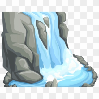 Cartoon Clipart Waterfall - Transparent Waterfall Clipart, HD Png Download