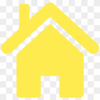 Home Icon - Home Icon Png Yellow, Transparent Png