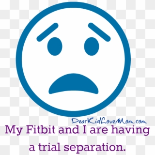 Fitbit Sad Face - Smiley, HD Png Download