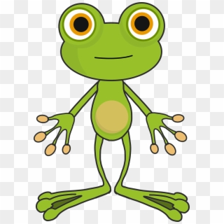 Frog Cartoon - Frog Cartoon Png, Transparent Png