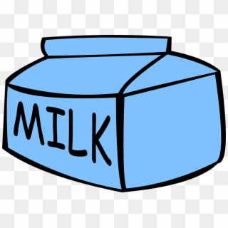 Milk Pack Blue - Milk Clipart Transparent Background, HD Png Download