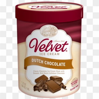 Dutch Chocolate - Velvet Chocolate Ice Cream, HD Png Download