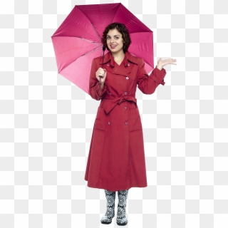 Fashion Girl - Women With Umbrella Png, Transparent Png