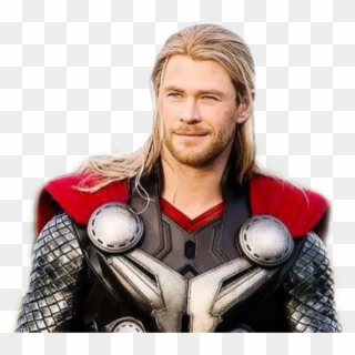 #thor #smiling #avengers #chrishemsworth #freetoedit - Hemsworth Who Plays Thor, HD Png Download