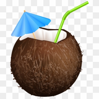 Picture Transparent Summer Png Clip Art Image Gallery - Coconut Drink Clipart Png, Png Download