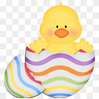 Chick In Egg Easter Images Clip Art, Easter Traditions, - Easter Duck Clipart, HD Png Download