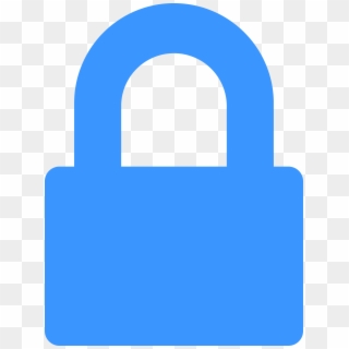 Lock Clipart At Getdrawings - Lock Icon Png Blue, Transparent Png