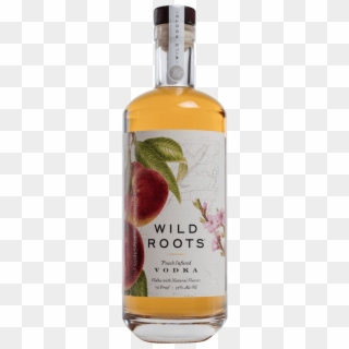 Wild Roots Peach Vodka - Wild Roots Vodka, HD Png Download
