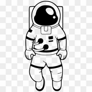 Astronaut , Png Download - Astronaut Clip Art Black And White Png, Transparent Png