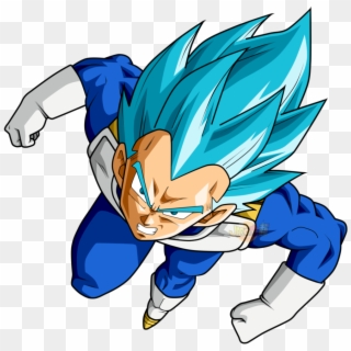 Goku Clipart Vegeta - Vegeta Super Sayayin Blue Png, Transparent Png