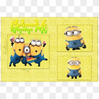 Happy Birthday Minions Photopack De Minions Png - Transparent Background Minions Png, Png Download