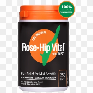 250 Capsules - Rose Hip Vital, HD Png Download