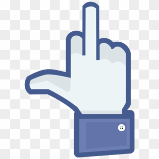 Animation - - Fuck You Sign Facebook, HD Png Download