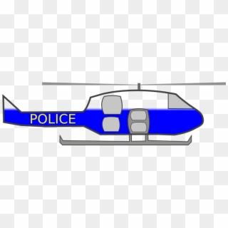 An Enemy Police Helicopter - Police Helicopter Clipart, HD Png Download