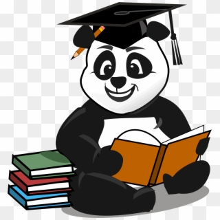 Brook Elemetary School Panda Stand Alone 300dpi, HD Png Download