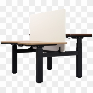 Variable Height Office Desk Electric Standing Desk - Table, HD Png Download