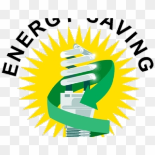 Save Electricity Clipart Png - Energy Saving Symbol, Transparent Png