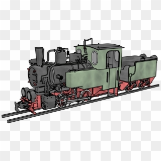 T2 71 Steam Locomotive Clipart Png Picture - Rail Transport, Transparent Png