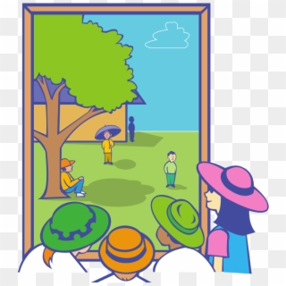 Looking Out Window Png, Transparent Png