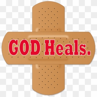 Bandaid Clipart Jesus - God Heals, HD Png Download