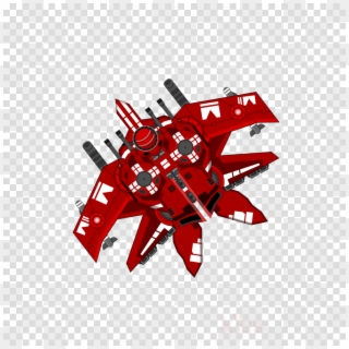Red Spaceship Png Clipart Spacecraft Clip Art , Png - Paint Brush Strokes Png, Transparent Png