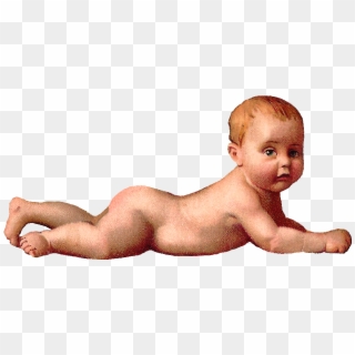 What A Cute Baby I Love This Pose I Created This Digital - Baby Laying Png, Transparent Png