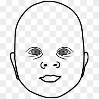 This Free Icons Png Design Of Baby Head, Transparent Png