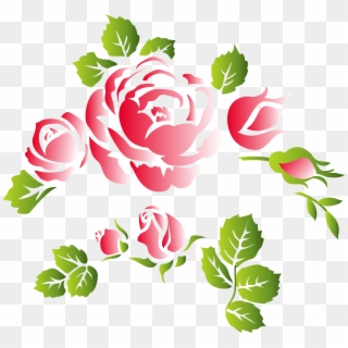 Roses Floral Ornament Png Clip Art Gallery Yopriceville, Transparent Png