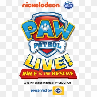 Paw Patrol Live The Great Pirate Adventure Logo, HD Png Download