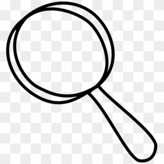 Awesome Idea Magnifying Glass Clip Art Free Cliparts - Magnifying Glass Clipart Black And White, HD Png Download