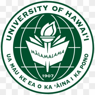 Uh Manoa Seal - Logo University Of Hawaii, HD Png Download